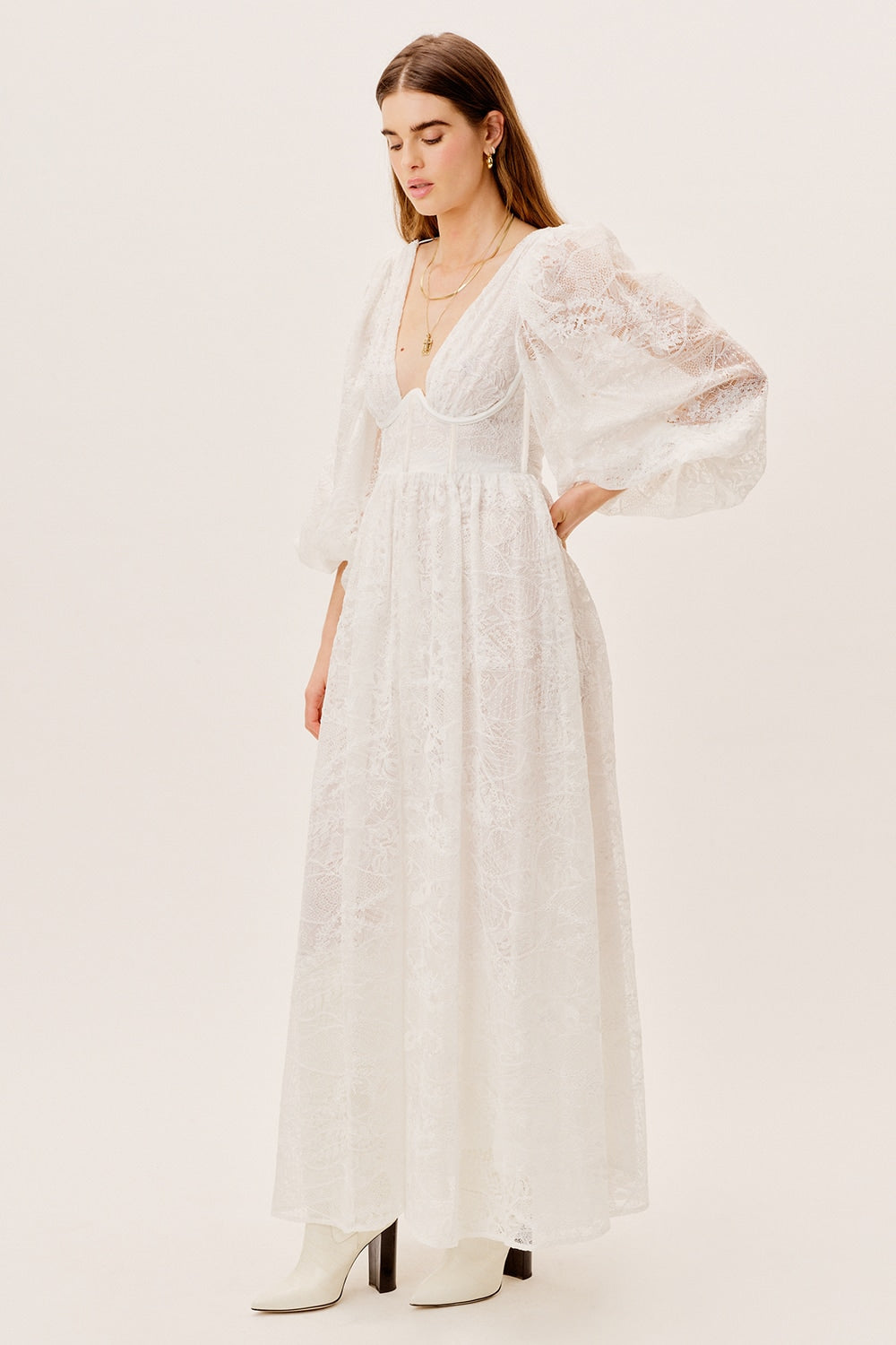 For Love and Lemons madeline Maxi Dress